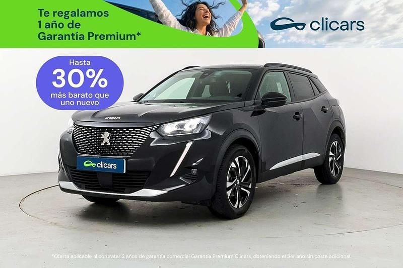 Usado Peugeot 2008 Allure 110 CV (80 kW) 2021 Negro SUV