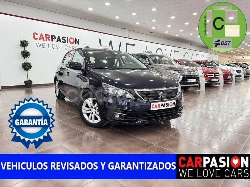 Azul Usado 2020 Peugeot 308 Allure Berlina | 12.300 € (Un poco caro) - Imagen 1/4