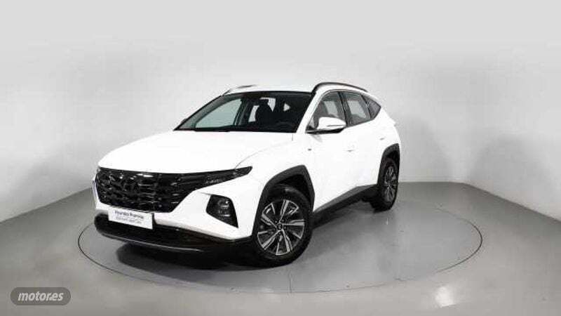 Serenity white Usado 2022 Hyundai Tucson SUV | 30.900 € - Imagen 1/4