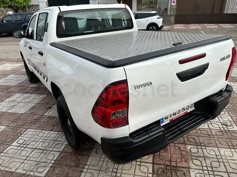Usado Toyota HiLux 150 CV (110 kW) 2018 Blanco Pickup/Camioneta