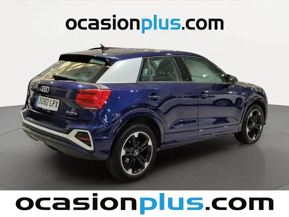 Usado Audi Q2 S-Line 150 CV (110 kW) 2021 Azul SUV