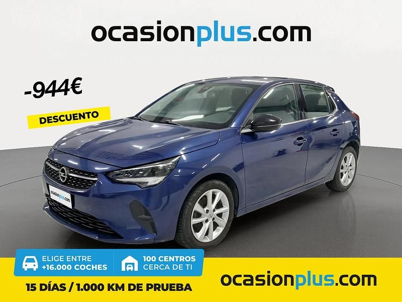 Azul Usado 2021 Opel Corsa Elegance | 10.390 € (Precio justo) - Imagen 1/4