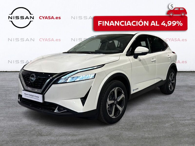 Lunar white metalizado Usado 2023 Nissan Qashqai N-Connecta SUV | 28.900 € (Precio justo) - Imagen 1/4