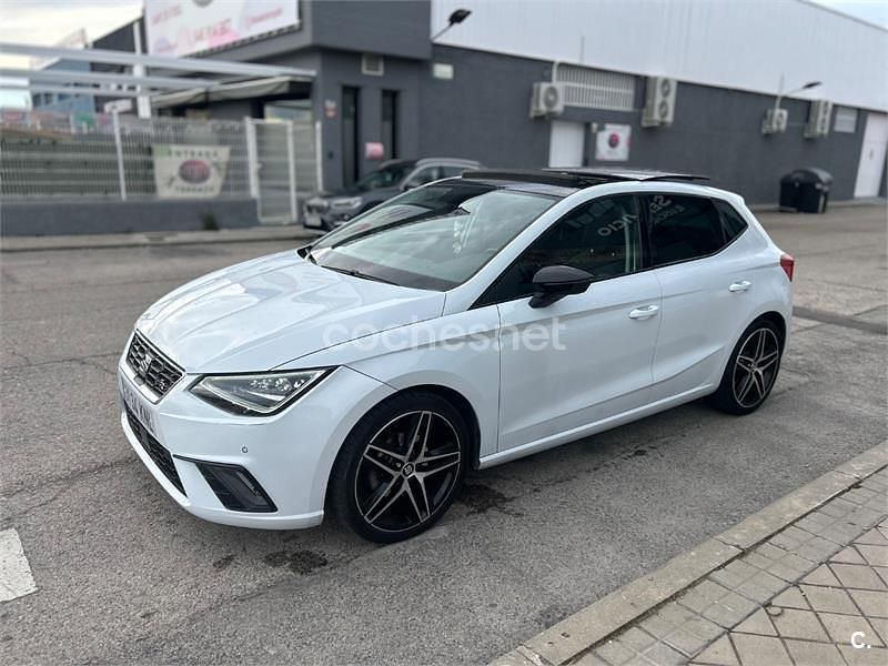 Usado Seat Ibiza FR 150 CV (110 kW) 2018 Blanco Utilitario