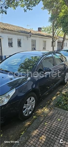 Usado Citroën C4 120 CV (88 kW) 2008 Azul Berlina