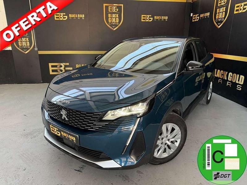 Usado Peugeot 3008 Active 130 CV (95 kW) 2022 Azul SUV
