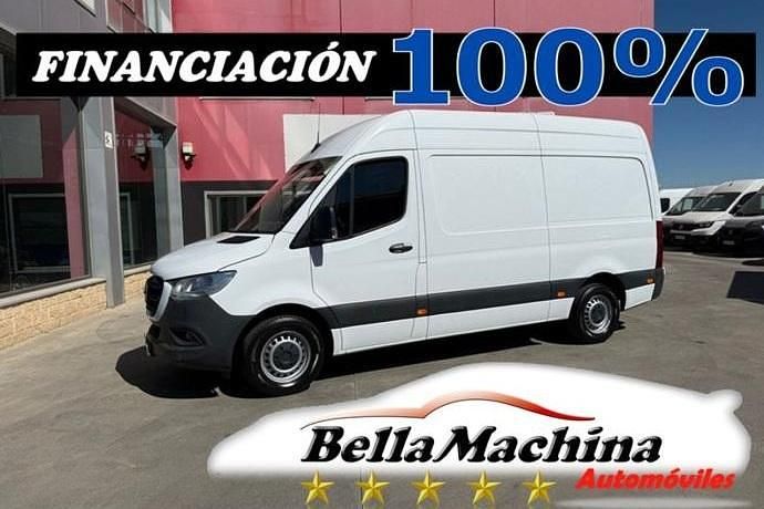 Blanco Usado 2022 Mercedes Sprinter Van | 20.227 € (Precio justo) - Imagen 1/4