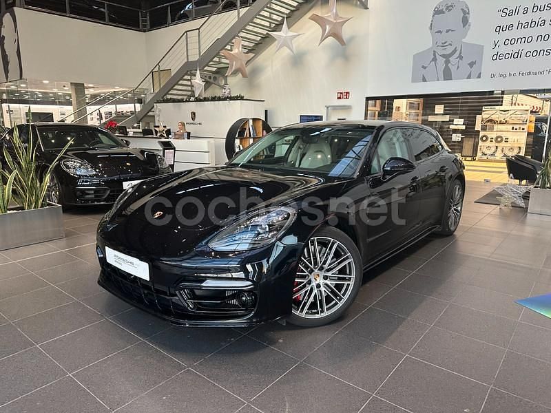 Negro Usado 2017 Porsche Panamera Turbo Sport Turismo Berlina | 100.000 € - Imagen 1/4