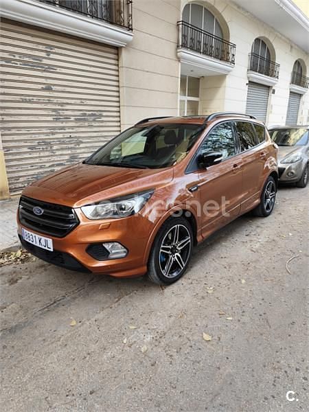 Naranja Usado 2018 Ford Kuga ST-Line SUV | 9700 € (Super precio) - Imagen 1/4