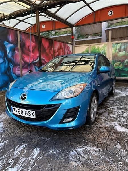 Azul Usado 2010 Mazda 3 Active Berlina | 4550 € (Buen precio) - Imagen 1/4