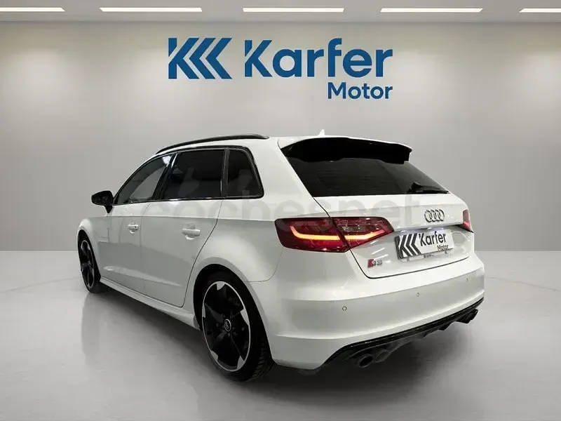 Usado Audi S3 300 CV (220 kW) 2014 Blanco Berlina