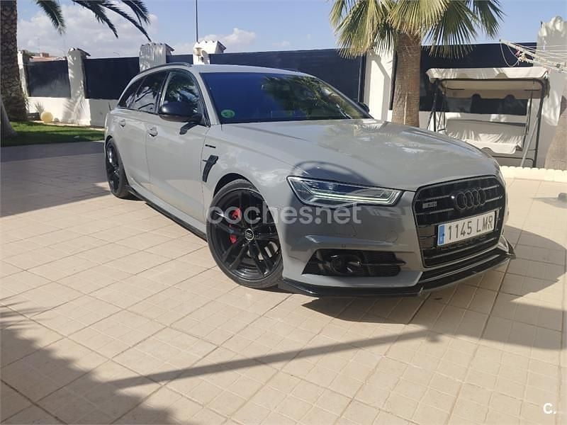 Usado Audi A6 326 CV (239 kW) 2017 Gris / plata Familiar