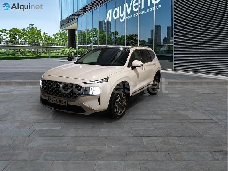 Blanco Usado 2023 Hyundai Santa Fe SUV | 36.900 € (Precio justo) - Imagen 1/4