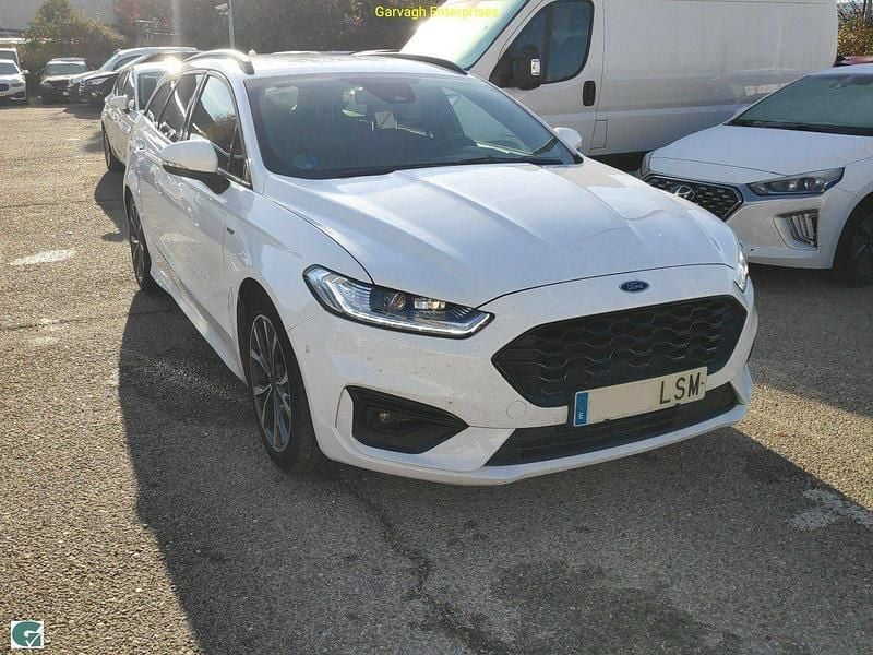 Blanco Usado 2021 Ford Mondeo ST-Line Familiar | 18.950 € (Precio justo) - Imagen 1/4
