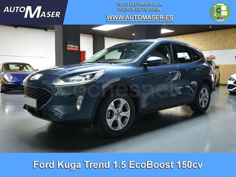 Usado Ford Kuga Trend 150 CV (110 kW) 2021 Azul SUV