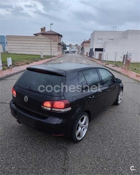 Usado VW Golf VI Sport 160 CV (117 kW) 2010 Negro Utilitario