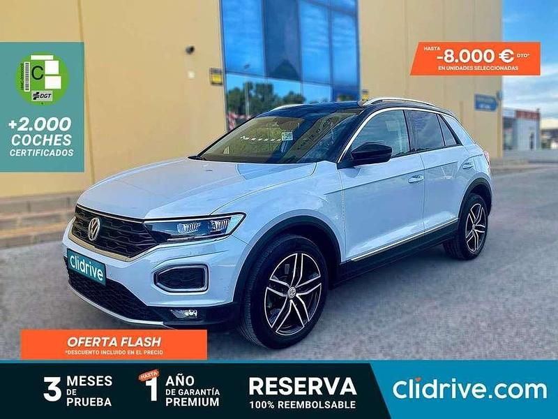 Blanco Usado 2017 VW T-Roc Advance SUV | 12.490 € (Precio justo) - Imagen 1/3
