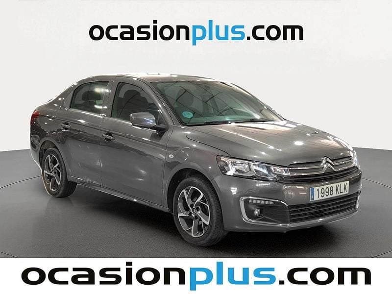 Usado Citroën C-Elysee I PureTech 82 HP (60 kW) 2018 Cinzento Sedan