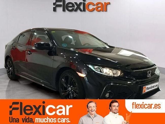 Negro Usado 2020 Honda Civic Sport Berlina | 22.690 € (Un poco caro) - Imagen 1/4