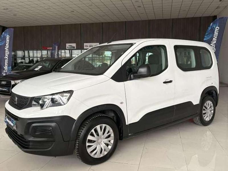 Usado Peugeot Rifter Access 102 CV (75 kW) 2021 Blanco Monovolumen