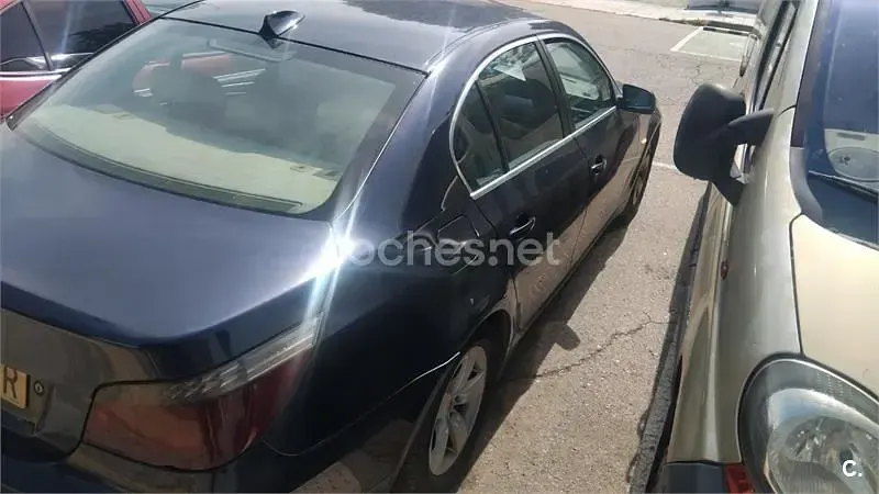 Usado BMW 520 163 CV (119 kW) 2007 Azul Berlina