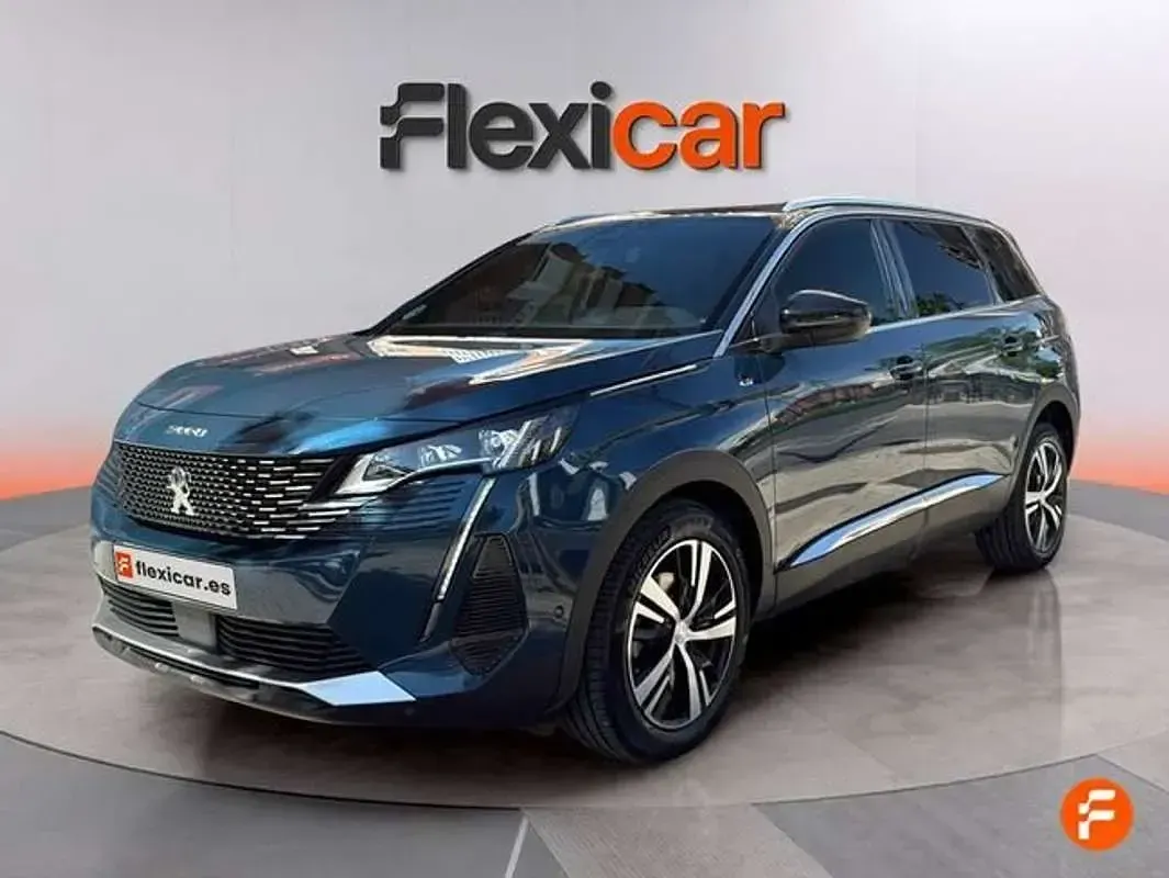 Usado Peugeot 5008 GT 131 CV (96 kW) 2022 Azul SUV