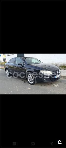 Usado Seat Exeo Style 143 CV (105 kW) 2011 Negro Berlina