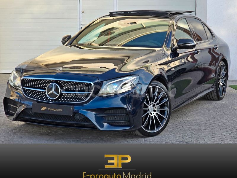 Azul Usado 2018 Mercedes E43 AMG AMG Berlina | 39.990 € (Buen precio) - Imagen 1/4