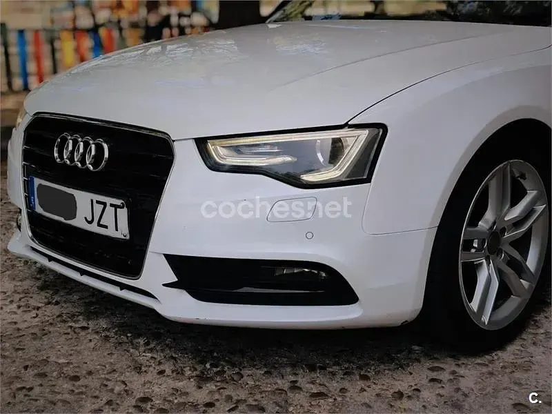 Usado Audi A5 Cabriolet S-Line 211 CV (155 kW) 2012 Blanco Descapotable