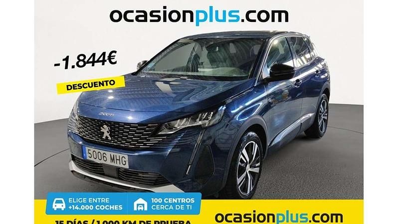 Azul Usado 2023 Peugeot 3008 Allure Monovolumen | 18.036 € (Precio justo) - Imagen 1/4