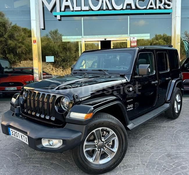 Negro Usado 2019 Jeep Wrangler Sport SUV | 47.990 € (Precio justo) - Imagen 1/4