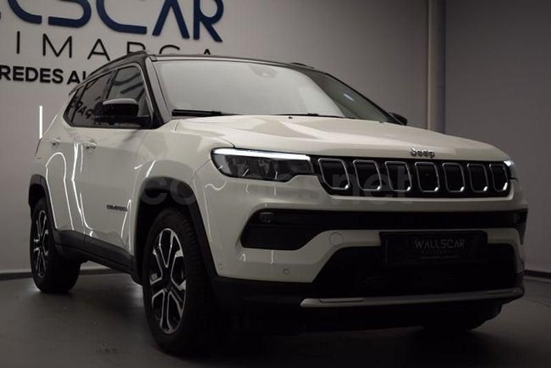 Usado Jeep Compass Limited 130 CV (95 kW) 2022 Blanco SUV