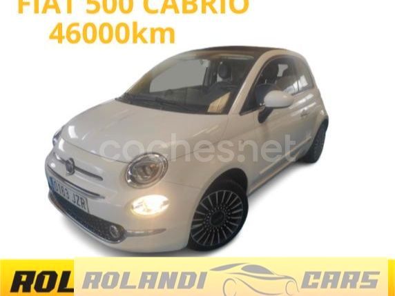 Blanco Usado 2017 Fiat 500C Lounge Descapotable | 9900 € (Buen precio) - Imagen 1/4