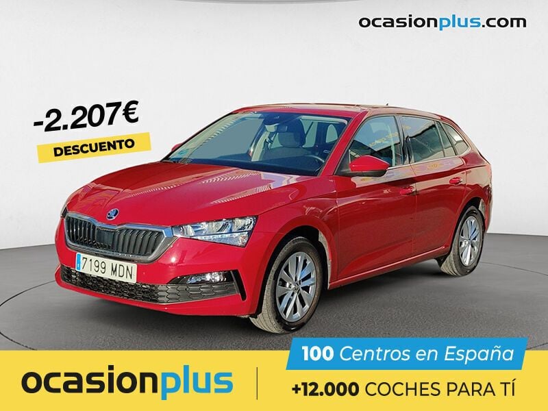Rojo Usado 2023 Skoda Scala Ambition Utilitario | 16.490 € (Buen precio) - Imagen 1/4