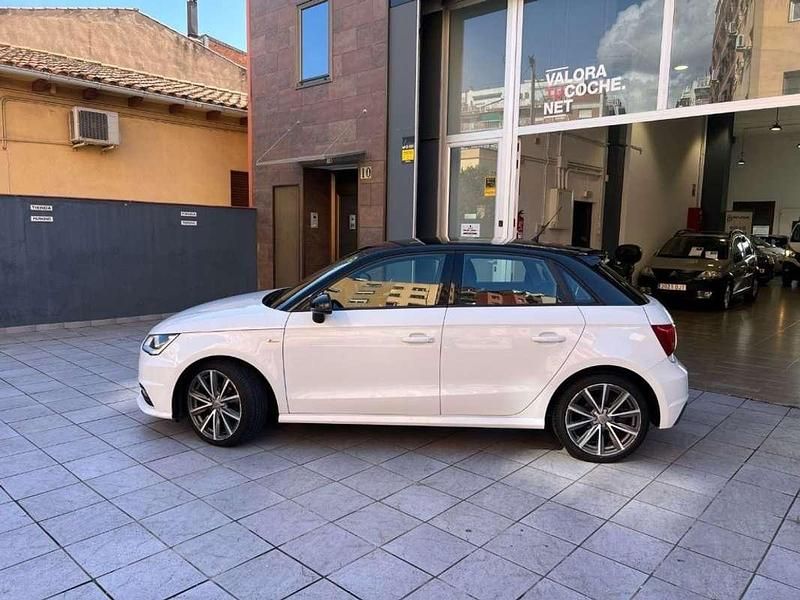 Usado Audi A1 Sportback S-Line 95 CV (69 kW) 2017 Blanco Utilitario