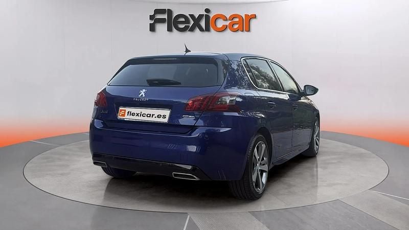 Usado Peugeot 308 GT-line 131 CV (96 kW) 2020 Azul Berlina