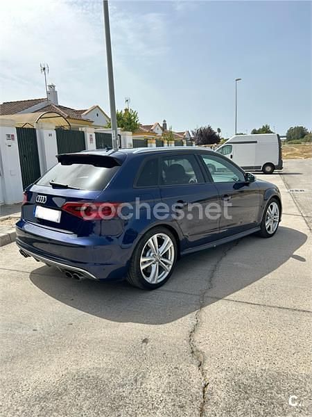 Usado Audi S3 300 CV (220 kW) 2014 Azul Berlina