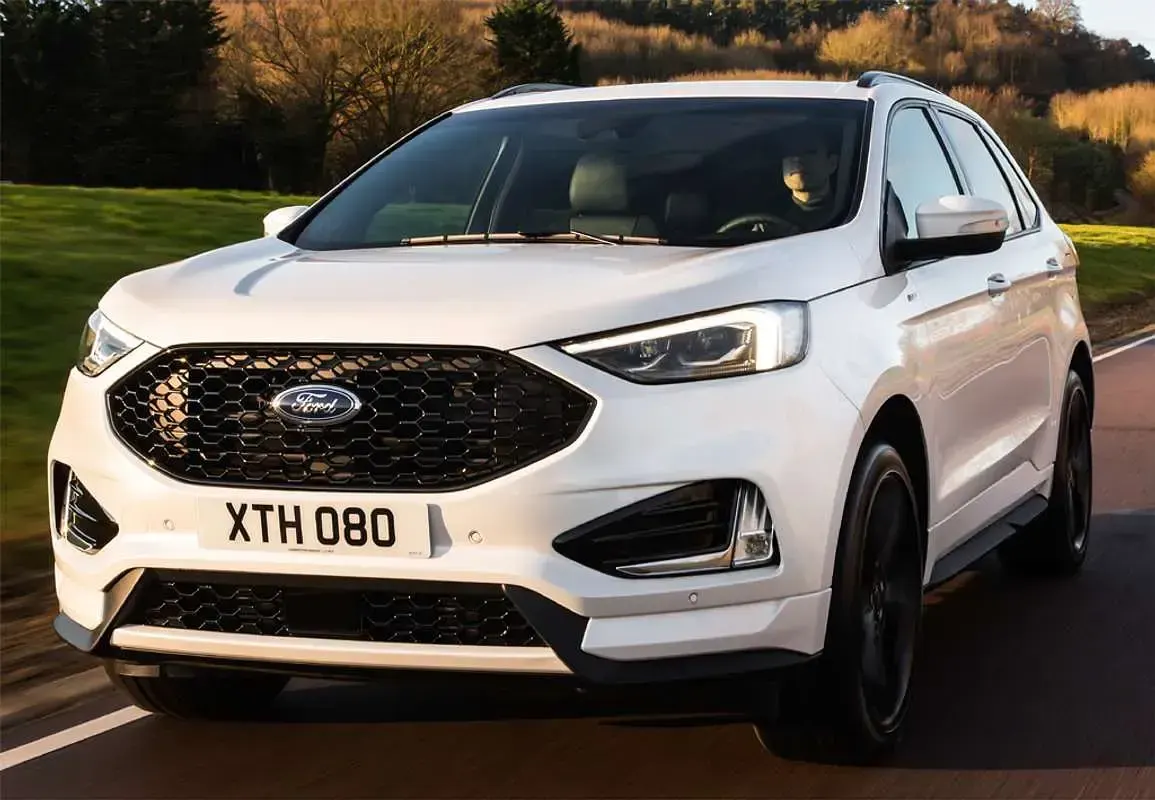 Begagnad Ford Edge ST-Line 209 HK (153 kW) 2018 Vit SUV