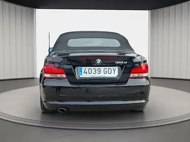 Usado BMW 120 Cabriolet 177 CV (130 kW) 2008 Negro Descapotable