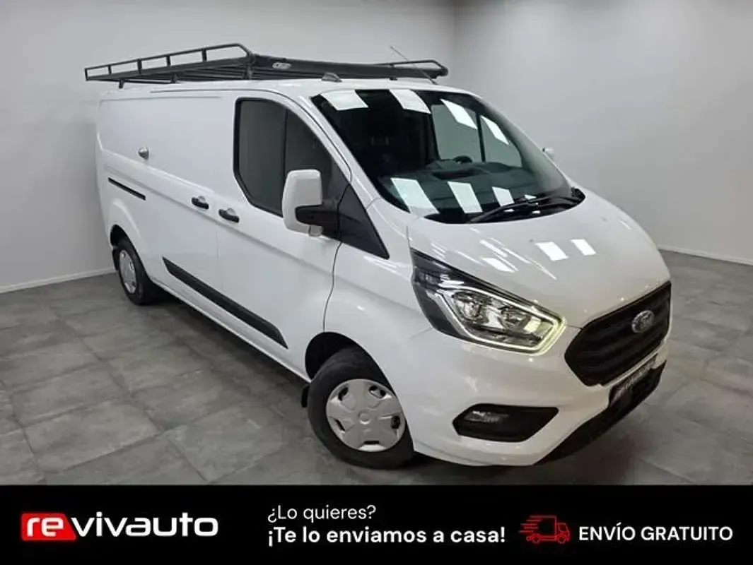 Usado Ford Transit Custom Trend 131 CV (96 kW) 2022 Blanco Van