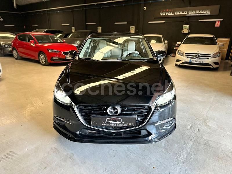 Usado Mazda 3 150 CV (110 kW) 2017 Negro Berlina