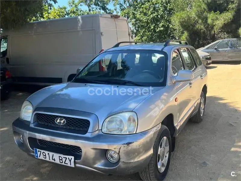 Usado Hyundai Santa Fe GLS 145 CV (106 kW) 2002 Gris / plata SUV