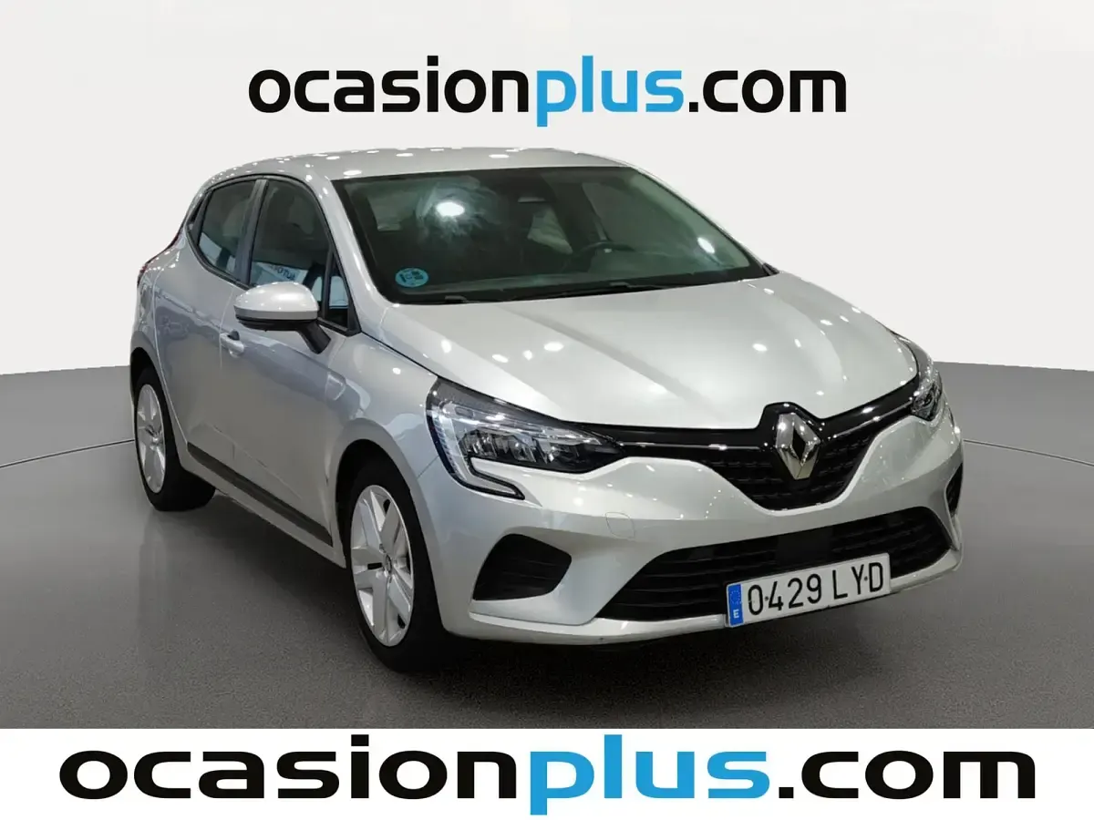 Usado Renault Clio Intens 91 CV (66 kW) 2022 Gris Utilitario