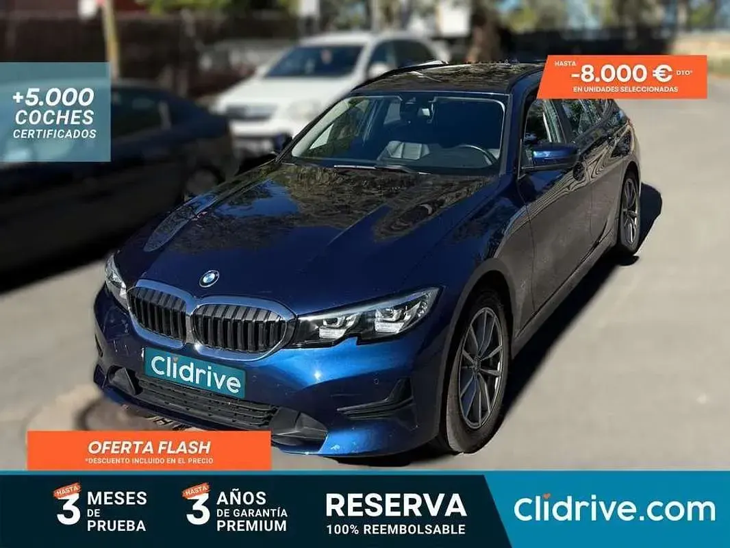 Usado BMW 320 190 CV (139 kW) 2020 Azul Familiar