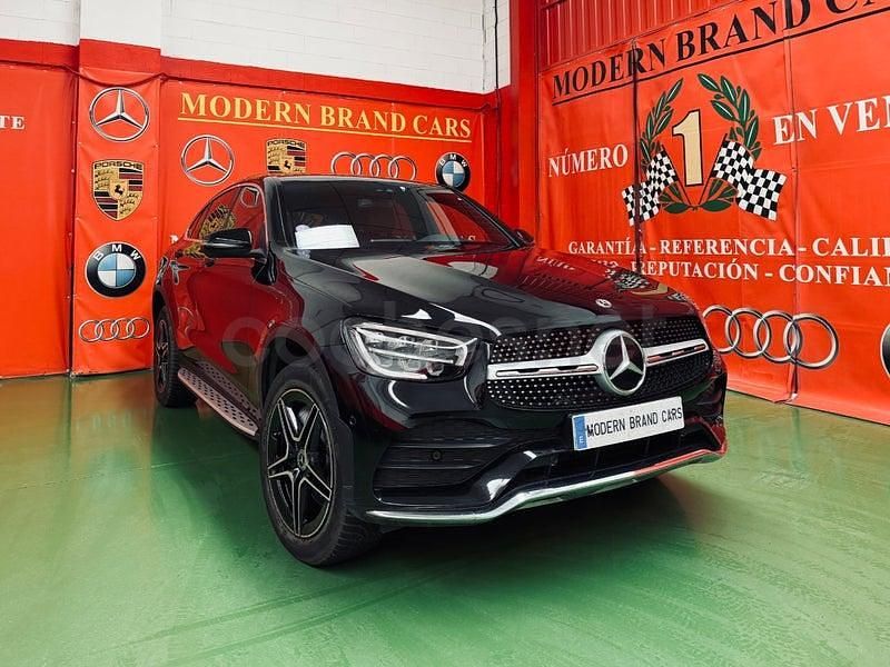 Usado Mercedes GLC300e 306 CV (225 kW) 2023 Negro Coupe