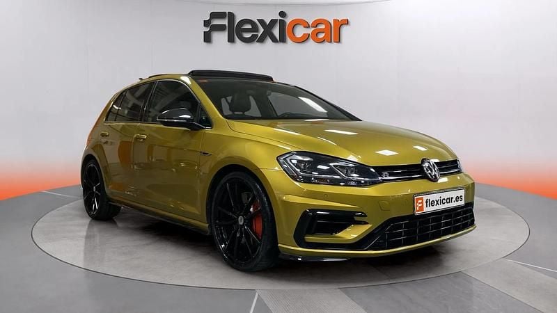 Amarillo Usado 2018 VW Golf VII R Berlina | 27.790 € (Precio justo) - Imagen 1/4