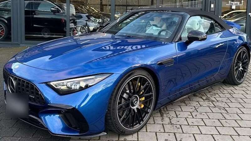 Azul Usado 2023 Mercedes SL63 AMG AMG Coupe | 163.900 € (Precio justo) - Imagen 1/4