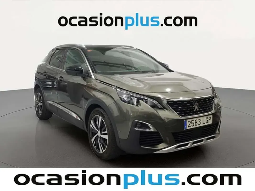 Usado Peugeot 3008 GT-line 131 CV (96 kW) 2020 Gris SUV