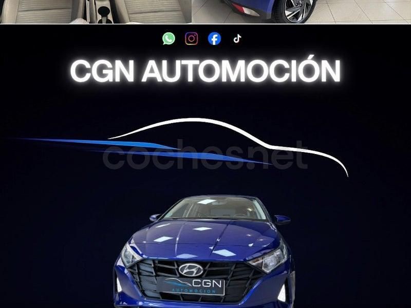 Brugt Hyundai i20 100 HK (73 kW) 2022 Blå Hatchback