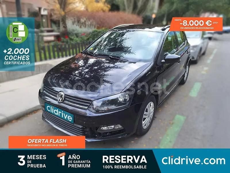 Negro Usado 2016 VW Polo Edition Berlina | 7590 € (Super precio) - Imagen 1/3